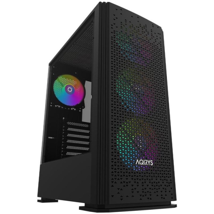 Carcasa Aqirys Gacrux RGB BLACK