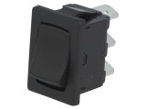 Comutator Rocker ON-ON 10A Negru