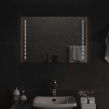 vidaXL Oglindă de baie cu LED, 70x50 cm