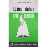 Doina Condrea Derer - Lexicul italian prin exercitii (editia 1984)