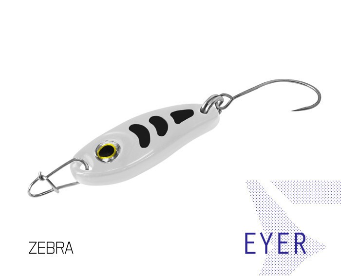 Oscilanta Eyer 1,5 gr. /culoare Zebra - Delphin