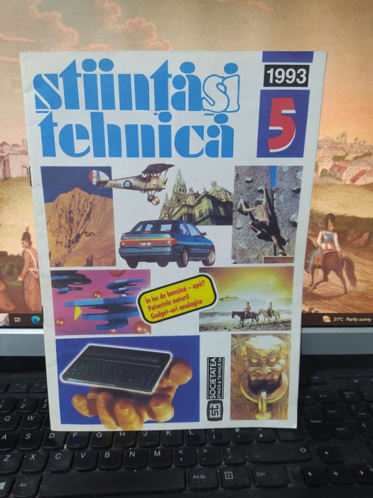 Știință și Tehnică nr. 5, 1993, Programul rom&acirc;n de cercetări polare, Bionică 032