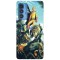 Husa compatibila cu Motorola Edge 20 model Saitama and Genos One Punch Man, Silicon, TPU, Viceversa