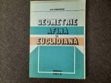 I. P. Popescu - Geometrie afina si euclidiana AUTOGRAF