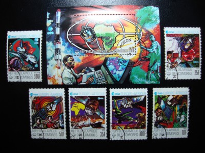 COMORE 1978 SERIE SI BLOC foto