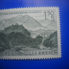 HOPCT TIMBRE MNH 15 PLEBICISM CARINTIA 1960 - 1 VAL AUSTRIA