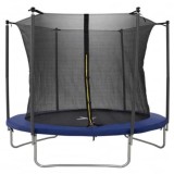 Trambulina Dunlop 305 cm cu Plasa Siguranta, 120 kg, 3.05 m, Inaltime 246 cm