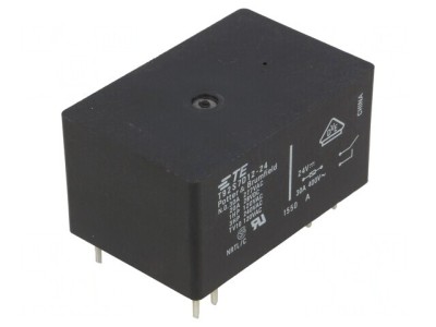 Releu Electromagnetic DPST-NO 24VDC 30A T92 foto