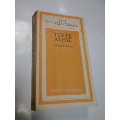 TEXTE ALESE - ERICH FROMM
