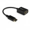 Adaptor StarTech DisplayPort - VGA 0.27m Black