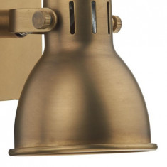 Corp de iluminat tip spot Idaho Single Wall Spotlight Natural Brass