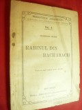 Heinrich Heine- Rabinul din Bacharach- Ed.1923 Colectia Bibl. Eminescu nr.2