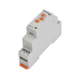 Releu de Timp Multifunctional AC/DC 12-240V, 0.1s-10 zile, Sina DIN, TBT7-A1, Intarziere, Repetare, Interval Fix