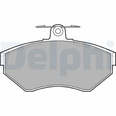 DELPHI LP1410 set placute frana,frana disc