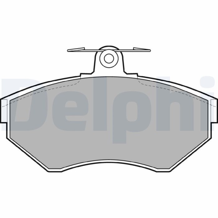 DELPHI LP1409 set placute frana,frana disc