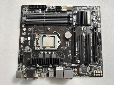 Placa de baza Gigabyte GA-B85M-D3H-A, DDR3 PCI-E+ procesor I3 4160 foto