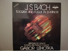 Bach ? Toccata &amp;amp; Fugue (1980/Hungaroton/Hungary) - VINIL/NM foto