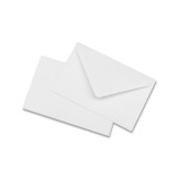 Set 25 plicuri corespondenta LC/6 traditional alb 114 x 162 mm