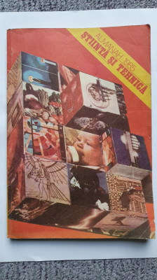 Almanah Stiinta si tehnica 1985, 192 pagini stare foarte buna foto