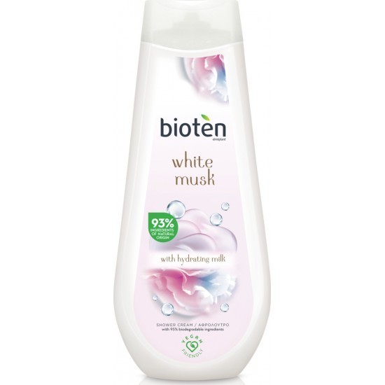 Cremă de duș cu mosc alb Bioten 750 ml