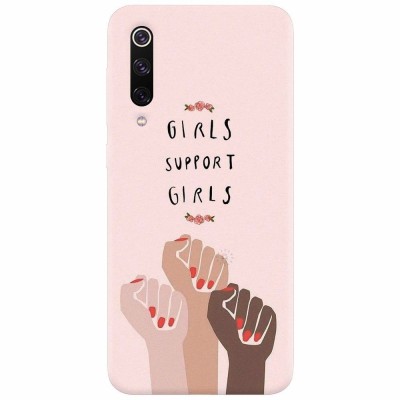 Husa silicon pentru Xiaomi Mi 9, Girls Supportgirls foto