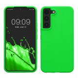 Husa Kwmobile pentru Samsung Galaxy S22, Verde, Silicon, 56756.44