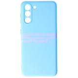 Husa Silicon Samsung Galaxy S21, Light Blue, High Copy - Protectie Premium