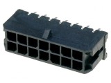 Conector Micro-Fit 3.0 14 pini 3mm THT 5A drept