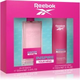 Reebok Inspire Your Mind set cadou pentru femei, 100 ml, Apa de toaleta