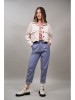 Jacheta Dama Scurta Soft Elsa, Buzunare Aplicate, Talie Unica XS-M, Crem. Poliester Viscoza, Kaki, Camel, Gri