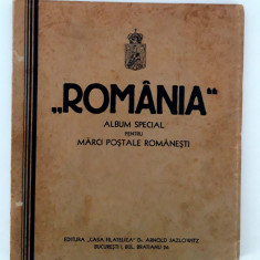 Filatelie carte veche Romania Album special pentru marcile postale romanesti