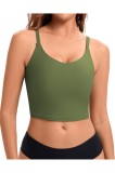 Top de bikini pentru femei - top de bikini sport cu bretele reglabile, bustieră de bikini push-up, uscare rapidă