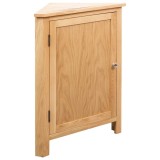 Cumpara ieftin Dulap de colt, 59 x 36 x 80 cm, lemn masiv de stejar