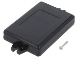 Carcasă Universală cu Lame de Fixare 60mm x 84mm x 16mm