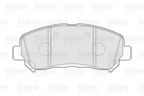 VALEO 301067 FIRST set placute frana,frana disc