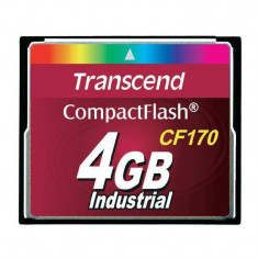 Card Transcend Compact Flash 4GB Industrial CF170 foto