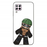 Husa compatibila cu Huawei P40 Lite Silicon Gel Tpu Model One Punch Man Mumen Rider