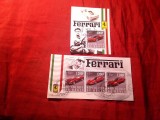 2 Blocuri Benin 2015 - Automobile Ferrari , stampilate