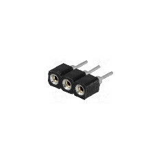 Conector 3 pini, seria {{Serie conector}}, pas pini 2.54mm, CONNFLY - DS1002-01-1*3V13-JK