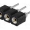 Conector 3 pini, seria {{Serie conector}}, pas pini 2.54mm, CONNFLY - DS1002-01-1*3V13-JK