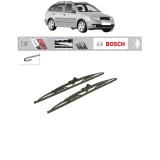 Cumpara ieftin Set 2 stergatoare SKODA FABIA I Combi (6Y5) 2000-2007, Tip Clasic Standard, Bosch Eco