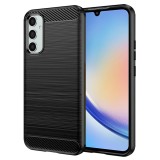 Techsuit - Carbon Silicone - Samsung Galaxy A34 5G - Black