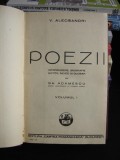 POEZII - V. ALECSANDRI VOLUMUL I