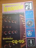 revista tehnium aprilie 1974-amenajari interioare,confortul casnic