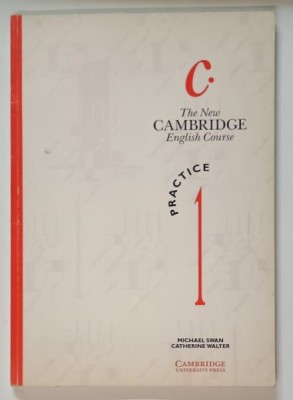 THE NEW CAMBRIDGE ENGLISH COURSE , PRACTICE 1 par MICHAEL SWAN et CATHERINE WALTER , 1990 foto