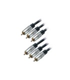 HT cablu 3x RCA 0.75m EDC
