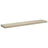 Cumpara ieftin Raft de perete suspendat, stejar, 120x23,5x3,8 cm, MDF