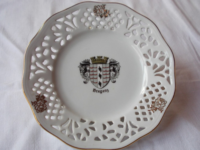 Farfurie dantelata'BREGENZ' -BAVARIA