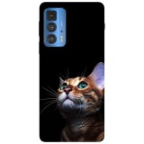 Husa compatibila cu Motorola G50 model I am cat, Silicon, TPU, Viceversa, Transparent, Carcasa