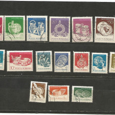 (No2)-timbre-(L.P.1070)-Romania 1982 -Obiecte de uz gospodresc- serie stampilata